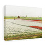 Tulip Fields (1890–1922) by Gerrit Willem Dijsselhof, Stretched Canvas,Tulip Fields (1890–1922) by Gerrit Willem Dijsselhof- Stretched Canvas