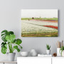  Stretched Canvas,Tulip Fields (1890–1922) by Gerrit Willem Dijsselhof- Stretched Canvas,Tulip Fields (1890–1922) by Gerrit Willem Dijsselhof