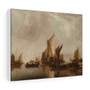  ca. 1660, Jan van de Cappelle, Dutch - Stretched Canvas,A State Yacht and Other Craft in Calm Water, ca. 1660, Jan van de Cappelle, Dutch , Stretched Canvas,A State Yacht and Other Craft in Calm Water, ca. 1660, Jan van de Cappelle, Dutch - Stretched Canvas,A State Yacht and Other Craft in Calm Water