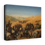  Stretched Canvas,Halt of Caravans at the Wells of Saba (Beersheba) in the Desert South of Hebron  - Stretched Canvas,Halt of Caravans at the Wells of Saba (Beersheba) in the Desert South of Hebron  