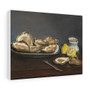 Edouard Manet - Oysters- 1862 - Stretched Canvas,Edouard Manet , Oysters, 1862 , Stretched Canvas