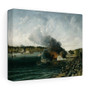  Henry Clay, ca. 1854-60, American- Stretched Canvas,Burning of the Sidewheeler, Henry Clay, ca. 1854,60, American, Stretched Canvas,Burning of the Sidewheeler, Henry Clay, ca. 1854-60, American- Stretched Canvas,Burning of the Sidewheeler