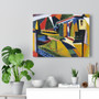 Stretched Canvas,Abstract Landscape :Stretched Canvas,Abstract Landscape 