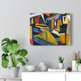 Abstract Landscape :Stretched Canvas,Abstract Landscape ,Stretched Canvas