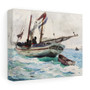Schooner–Nassau (ca. 1888–1889) by Winslow Homer: Stretched Canvas,Schooner–Nassau (ca. 1888–1889) by Winslow Homer, Stretched Canvas