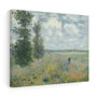 :Poppy Fields near Argenteuil (1875) by Claude Monet: Stretched Canvas,,Poppy Fields near Argenteuil (1875) by Claude Monet, Stretched Canvas