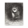There Was Perhaps a First Vision Attempted by the Flower (1883) by Odilon Redon  -  Stretched Canvas