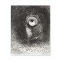 There Was Perhaps a First Vision Attempted by the Flower (1883) by Odilon Redon  -  Stretched Canvas