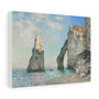 Claude Monet's The Cliffs at Étretat (1885): Stretched Canvas,Claude Monet's The Cliffs at Étretat (1885), Stretched Canvas
