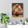 Bouquet of Chrysanthemums, 1881, Auguste Renoir, French , Stretched Canvas,Bouquet of Chrysanthemums, 1881, Auguste Renoir, French - Stretched Canvas,Bouquet of Chrysanthemums, 1881, Auguste Renoir, French - Stretched Canvas
