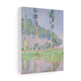 Claude Monet's Poplars, Pink Effect (1891) , Stretched Canvas,Claude Monet's Poplars, Pink Effect (1891) - Stretched Canvas,Claude Monet's Poplars, Pink Effect (1891) - Stretched Canvas