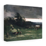 Approaching Storm 1880 William Keith , Stretched Canvas,Approaching Storm 1880 William Keith - Stretched Canvas