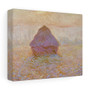 Claude Monet's Grainstack, Sun in the Mist (1891) - Stretched Canvas,Claude Monet's Grainstack, Sun in the Mist (1891) - Stretched Canvas,Claude Monet's Grainstack, Sun in the Mist (1891) , Stretched Canvas