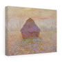 Claude Monet's Grainstack, Sun in the Mist (1891) - Stretched Canvas,Claude Monet's Grainstack, Sun in the Mist (1891) - Stretched Canvas,Claude Monet's Grainstack, Sun in the Mist (1891) , Stretched Canvas
