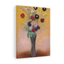 Vase of Flowers (1916) by Odilon Redon , Stretched Canvas,Vase of Flowers (1916) by Odilon Redon - Stretched Canvas