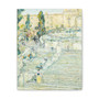 The Spanish Stairs, Rome (1987) by Frederick Childe Hassam - Stretched Canvas