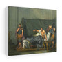 Baptiste Greuze's Septime Severe et Caracalla , Stretched Canvas,Jean-Baptiste Greuze's Septime Severe et Caracalla - Stretched Canvas,Jean