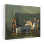 Jean,Baptiste Greuze's Septime Severe et Caracalla , Stretched Canvas,Jean-Baptiste Greuze's Septime Severe et Caracalla - Stretched Canvas