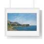 Eugène Boudin's Beaulieu, La baie de Fourmis , Premium Framed Horizontal Poster,Eugène Boudin's Beaulieu, La baie de Fourmis - Premium Framed Horizontal Poster,Eugène Boudin's Beaulieu, La baie de Fourmis - Premium Framed Horizontal Poster