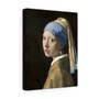 Johannes Vermeer's Girl with a Pearl Earring (ca. 1665)- Stretched Canvas,Johannes Vermeer's Girl with a Pearl Earring (ca. 1665), Stretched Canvas