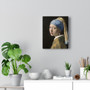  Stretched Canvas,Johannes Vermeer's Girl with a Pearl Earring (ca. 1665)- Stretched Canvas,Johannes Vermeer's Girl with a Pearl Earring (ca. 1665)