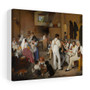  Stretched Canvas,Ditlev Blunck's Danske kunstnere på et romersk osteri, version II (Danish artists at a Roman cheese factory, version II) - Stretched Canvas,Ditlev Blunck's Danske kunstnere på et romersk osteri, version II (Danish artists at a Roman cheese factory, version II) - Stretched Canvas,Ditlev Blunck's Danske kunstnere på et romersk osteri, version II (Danish artists at a Roman cheese factory, version II) 