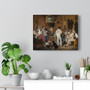  version II) - Stretched Canvas,Ditlev Blunck's Danske kunstnere på et romersk osteri, version II (Danish artists at a Roman cheese factory, version II) , Stretched Canvas,Ditlev Blunck's Danske kunstnere på et romersk osteri, version II (Danish artists at a Roman cheese factory, version II) - Stretched Canvas,Ditlev Blunck's Danske kunstnere på et romersk osteri, version II (Danish artists at a Roman cheese factory