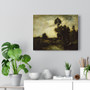 Théodore Rousseau's Landscape -  Stretched Canvas,Théodore Rousseau's Landscape ,  Stretched Canvas
