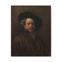 Self-Portrait, 1660, Rembrandt (Rembrandt van Rijn), Dutch - Stretched Canvas