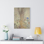  Stretched Canvas,De Boeddha by Odilon Redon - Stretched Canvas,De Boeddha by Odilon Redon 