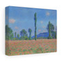 Claude Monet, Poppy Field (Giverny)  ,  Stretched Canvas,Claude Monet, Poppy Field (Giverny)  -  Stretched Canvas,Claude Monet, Poppy Field (Giverny)  -  Stretched Canvas