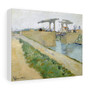 Vincent van Gogh's The Langlois Bridge (1888) ,2 , Stretched Canvas,Vincent van Gogh's The Langlois Bridge (1888) -2 - Stretched Canvas