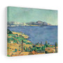 Paul Cezanne, The Gulf of Marseilles Seen from L'Estaque  ,  Stretched Canvas,Paul Cezanne, The Gulf of Marseilles Seen from L'Estaque  -  Stretched Canvas,Paul Cezanne, The Gulf of Marseilles Seen from L'Estaque  -  Stretched Canvas