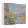   Stretched Canvas,Claude Monet,  Spring by the Seine  -  Stretched Canvas,Claude Monet,  Spring by the Seine  -  Stretched Canvas,Claude Monet,  Spring by the Seine  