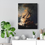 Rembrandt Christ in the Storm on the Lake of Galilee  ,  Stretched Canvas,Rembrandt Christ in the Storm on the Lake of Galilee  -  Stretched Canvas
