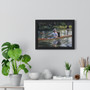 Gustave caillebotte, in barca a terres,  ,  Premium Framed Horizontal Poster,Gustave caillebotte, in barca a terres,  -  Premium Framed Horizontal Poster,Gustave caillebotte, in barca a terres,  -  Premium Framed Horizontal Poster