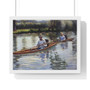 Gustave caillebotte, in barca a terres  -  Premium Framed Horizontal Poster,Gustave caillebotte, in barca a terres  ,  Premium Framed Horizontal Poster,Gustave caillebotte, in barca a terres  -  Premium Framed Horizontal Poster