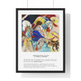 Improvisation No. 30 (1913) by Wassily Kandinsky (5) , Premium Framed Vertical Poster,Improvisation No. 30 (1913) by Wassily Kandinsky (5) - Premium Framed Vertical Poster