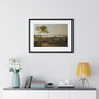 Jens Juel 's View over the Lesser Belt - Premium Horizontal Framed Poster,Jens Juel 's View over the Lesser Belt , Premium Horizontal Framed Poster