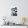 Study for The Gulf Stream (ca. 1898–1899) by Winslow Homer , Premium Vertical Framed Poster,Study for The Gulf Stream (ca. 1898–1899) by Winslow Homer - Premium Vertical Framed Poster