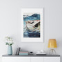 Study for The Gulf Stream (ca. 1898–1899) by Winslow Homer , Premium Vertical Framed Poster,Study for The Gulf Stream (ca. 1898–1899) by Winslow Homer - Premium Vertical Framed Poster