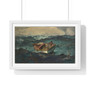 The Gulf Stream ,1899, Winslow Homer, American- Premium Horizontal Framed Poster