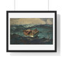 The Gulf Stream ,1899, Winslow Homer, American- Premium Horizontal Framed Poster