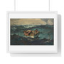 The Gulf Stream ,1899, Winslow Homer, American- Premium Horizontal Framed Poster