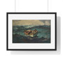 The Gulf Stream ,1899, Winslow Homer, American- Premium Horizontal Framed Poster