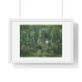  Premium Framed Horizontal Poster,Edge of the Woods Near L'Hermitage, Pontoise (1879) by Camille Pissarro - Premium Framed Horizontal Poster,Edge of the Woods Near L'Hermitage, Pontoise (1879) by Camille Pissarro - Premium Framed Horizontal Poster,Edge of the Woods Near L'Hermitage, Pontoise (1879) by Camille Pissarro 