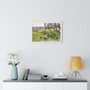 Landscape with Goatherd by John Singer Sargent  , Premium Framed Horizontal Poster,Landscape with Goatherd by John Singer Sargent  - Premium Framed Horizontal Poster