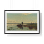 Paul_Gabriël's Polder landscape  , Premium Horizontal Framed Poster,Paul_Gabriël's Polder landscape  - Premium Horizontal Framed Poster