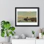 Paul_Gabriël's Polder landscape  , Premium Horizontal Framed Poster,Paul_Gabriël's Polder landscape  - Premium Horizontal Framed Poster