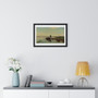 Paul_Gabriël's Polder landscape  , Premium Horizontal Framed Poster,Paul_Gabriël's Polder landscape  - Premium Horizontal Framed Poster